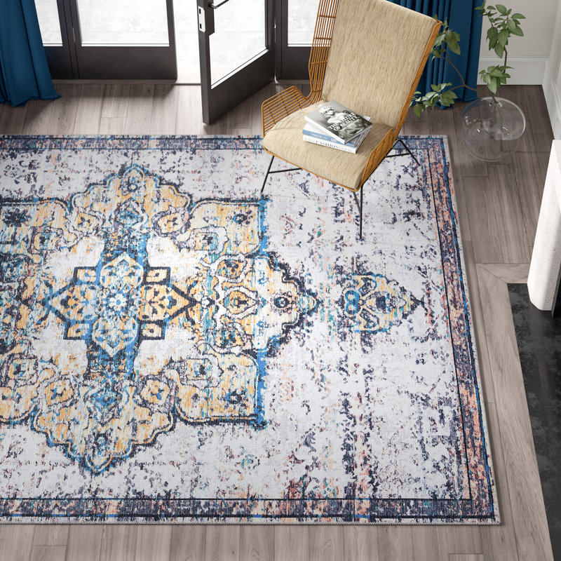 Langley Street Hyler Machine Woven / Power Loomed Performance Teal